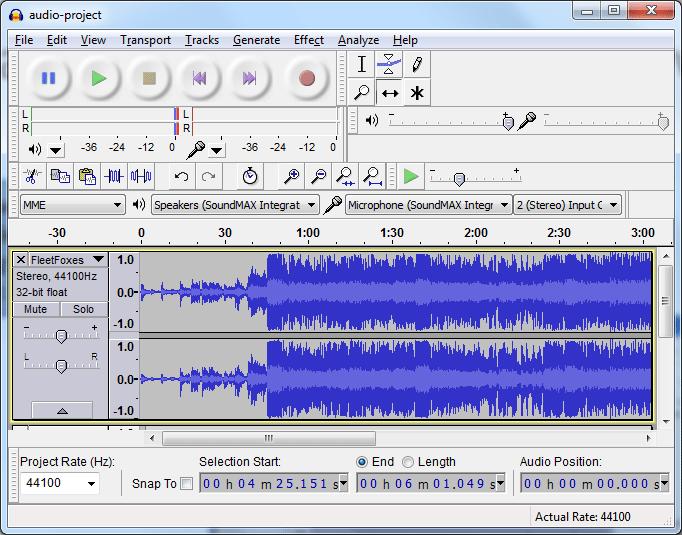 Changing the Audio Volume Level of an Entire Audio Track To raise or lower the
