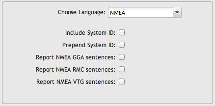 Include System ID Include the router s "System ID" sentence with every data message. This can be useful when a single remote client is handling NMEA position reports from multiple routers.