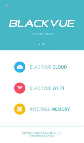 BlackVue Cloud App Overview Create a Cloud account. You can view videos wherever you are by connecting to the BlackVue installed in your car.