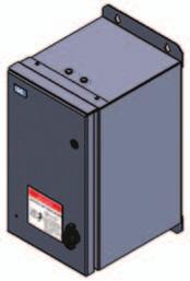 .3 Approximate Dimensions in Inches (mm) NEMA 3R/4X Single Unit Enclosure Top View This