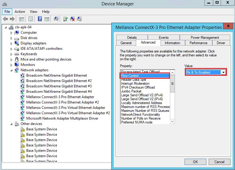 Set HCA to use Ethernet protocol: Display the Device Manager and expand System Devices. Please refer to Section 3.1.