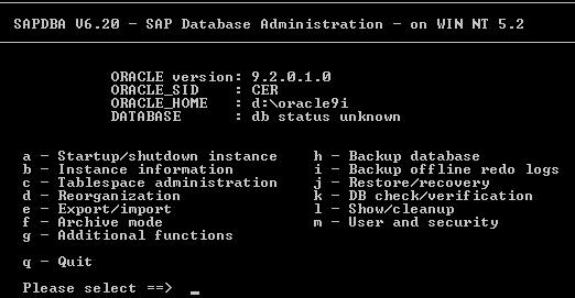 SAPDBA Back Up Online Databases with SAPDBA You can backup online databases