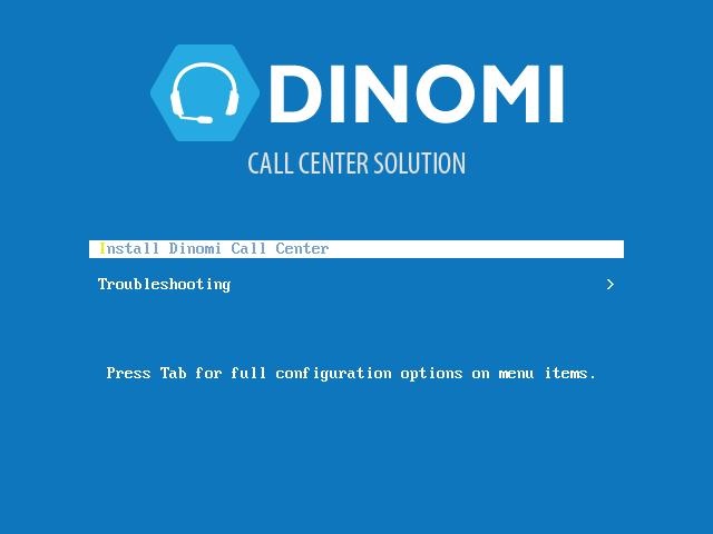 5 Step : Install Dinomi Once you have downloaded our ISO image, burn it to a bootable optical disk and start your server with it.