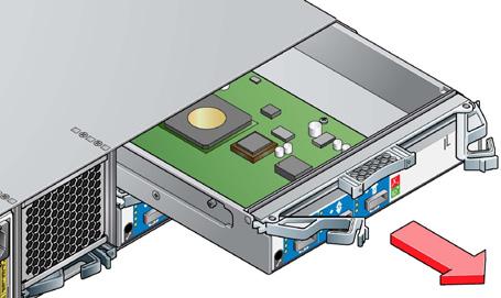 32), slide the module into the enclosure until the latch engages automatically (see Fig. 34). 3. Cam the module home by manually closing the latch (Fig. 35).