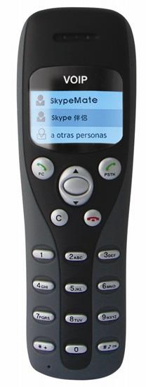 1 Using the USB Wireless Phone 1.1 Handset s Keypad Instruction : (1) Press to display the Skype contacts list. (2) Press to call the Skype ID displayed on the LCD.