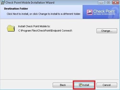 For PCs running Microsoft Windows 7 Page 3 Destination Folder User Account Control Prompt Leave the