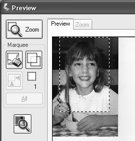 For instructions on previewing your image(s), see page 51. Then follow these steps to select the Target Size setting: 1.