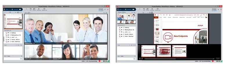 Participating in an Avaya Equinox Meetings Online Videoconference Changing Your Video Layout during a Videoconference About this task A video layout is the arrangement of participant images as they