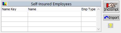 This process will import employees from a CSV file. The Employee Identifier must be in the first column of the CSV file. All other columns are disregarded.