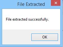 Highlight the 1095C file to extract and select Extract. 3.
