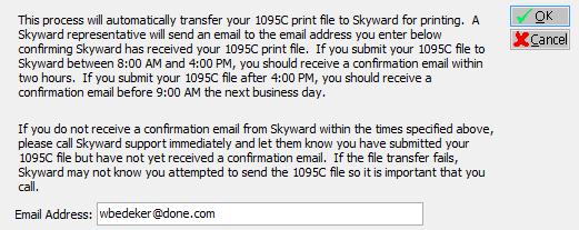 10. A message will also display asking if you would like to save the print package in Saved Reports.