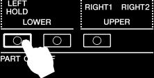 Sử dụng bộ gõ nhịp Metronome Bạn có thể bật và tắt bộ gõ nhịp bằng cách ấn nút [METRONOME].