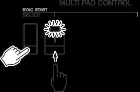 4 Nhấn nút [STOP] để ngưng phát các Multi Pad. Nếu bạn muốn ngưng phát một pad nào, giữ nút [STOP] cùng lúc với nhấn nút tương ứng với Pad bạn muốn ngưng phát.