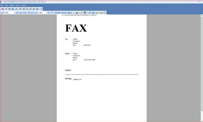 2.5.1 View Users can view faxes with OceanFax s original fax viewer - Tif Viewer under MyFax. User s Guide for OceanFax 5.