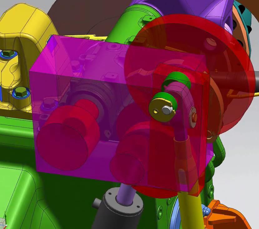Topology Optimization in the Assembly Context Works in the NX CAD Work part in the context of an assembly.