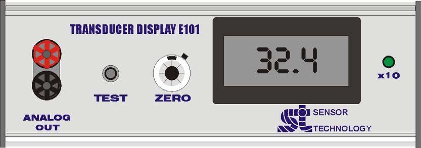 Strain Gauge Transducer Display Interface [E101] Operating Guide TSE2097V Rev 1 1.