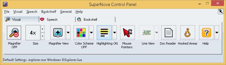 19 C H A P T E R 3 SuperNova Control Panel 3.1 Introducing the SuperNova Control Panel The SuperNova Control Panel is the place that contains all of the settings for SuperNova.