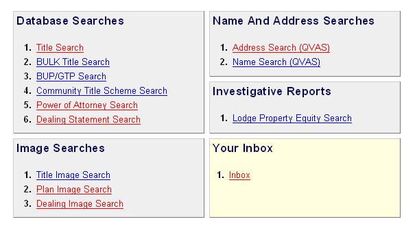 QVAS Name & Address Search You can search Address and Name for QLD
