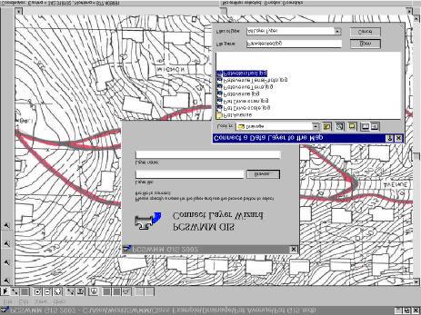 Double click the GIS object. On the left side are the SWMM modules that can interface with the GIS module: Runoff, Transport and Extrans.