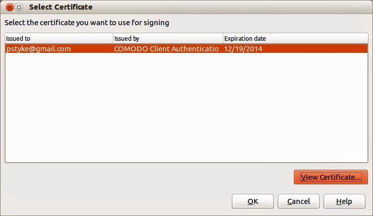 2) Go to File > Digital Signatures on the main menu bar or right-click on the Digital Signature icon in the Status Bar and select Digital Signatures to open the Digital Signatures dialog (Figure 21).