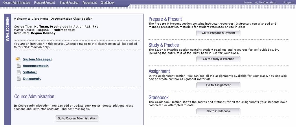 The egrade Plus Tutorial You can access a tutorial for egrade Plus from the Login page that appears when you first navigate to the class home page.