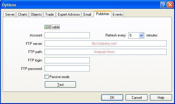 Enable option: Check this option to enable mail alerts. Other fields will be enabled once this option is selected. SMTP server field: Enter your SMTP server address.
