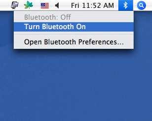 For Mac OS X 10.3 and Above Users Your operating system natively supports devices with pairing with Bluetooth wireless technology.