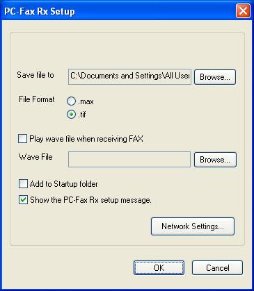 Brother PC-FAX Software (For MFC-9460CDN, MFC-9465CDN and MFC-9970CDW) Running the PC-FAX Receiving software on your PC 6 Click the start button, All Programs, Brother, MFC-XXXX/MFC-XXXX LAN, PC-FAX
