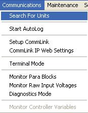 Prism II Setup Instructions 8. In the Network Configuration selection box, select the type of CommLink you are using.
