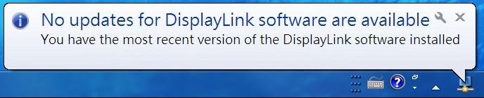 Main Menu DisplayLink Manager Description This is the UI title. Clicking on this item will open Windows screen resolution setup manual.