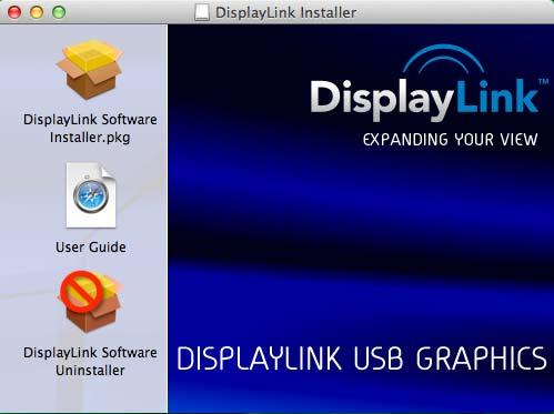 4.1 Introduction The USB graphics adapter Mac software is designed for Mac OS X 10.6 (Snow Leopard), 10.7 (Lion) and 10.
