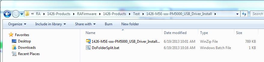 12. In the Windows Explorer window that opens, navigate to 1426-Products > RAFirmware >