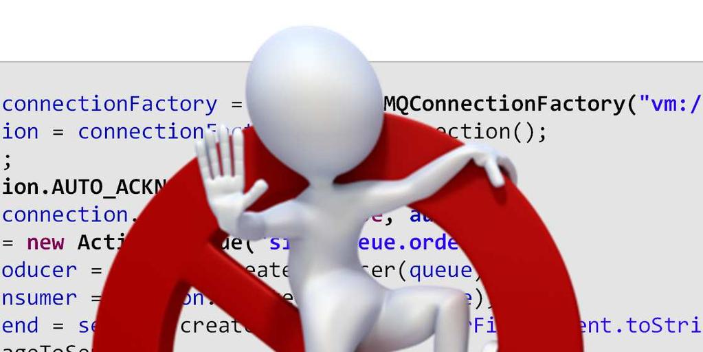 Why Enterprise Integration Frameworks? Writing Glue Code? ConnectionFactory connectionfactory = new ActiveMQConnectionFactory("vm://localhost"); Connection connection = connectionfactory.