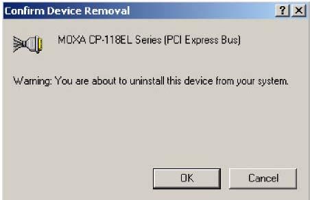 Look under the System category to find the latest information relevant to MOXA s drivers. Removing the Driver 1.