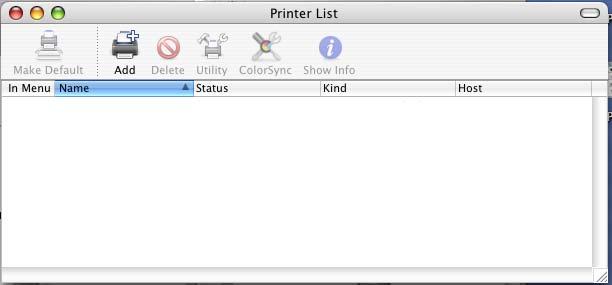 2 X users, open the Print Center icon.