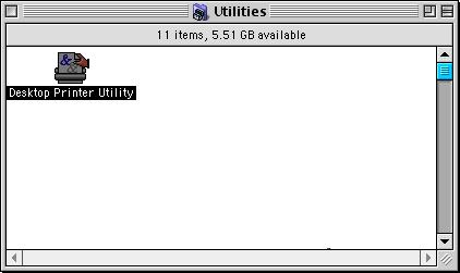 Open the Utilities folder.