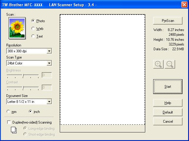 2. Scanning Accessing the scanner 2 a Open the software application (ScanSoft PaperPort SE) to scan a document. The instructions for scanning in this Guide are for when you use ScanSoft PaperPort SE.