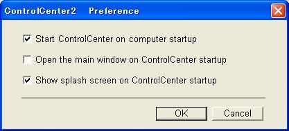 3. ControlCenter2 Turning the AutoLoad feature off 3 Once you start ControlCenter2 from the Start menu, the icon will appear on the task bar.