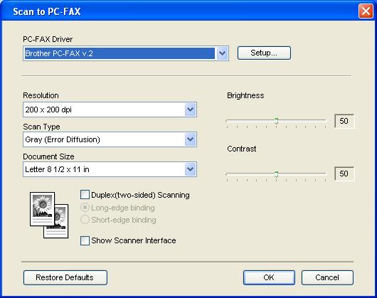 3. ControlCenter2 PC-FAX (Not available for DCP models) 3 You can easily open software for sending or receiving a PC-FAX or edit the address book by clicking the proper button.