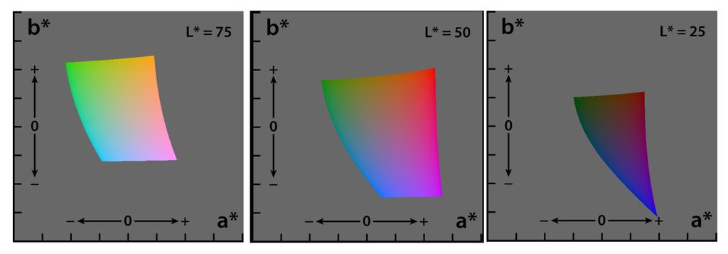Similarity Lab uses a lightness channel and two color channels (a and b).