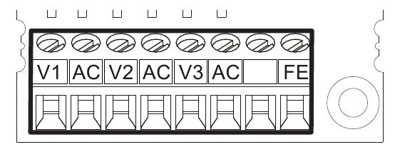 4. Option Components Analog Input AI-A3 Option <1> The ground wires provided in the option shipping package must be connected during installation.