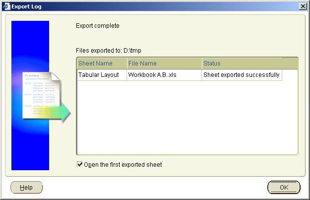 Lesson 4: Sharing your data Figure 5 8 Export Wizard: Export Log dialog The Export Wizard: Export Log dialog shows you which export files were produced and whether any issues arose during the export.