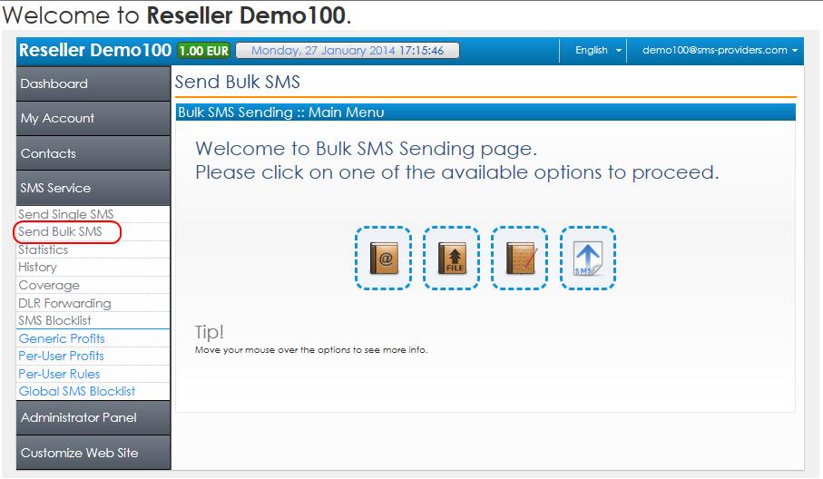12. How can I send a bulk SMS campaign? Sending SMS to multiple recipients.
