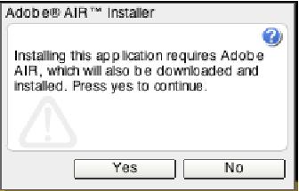 Adobe Air Can be installed via