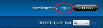 3.2. Log Out To log out from the system, click the