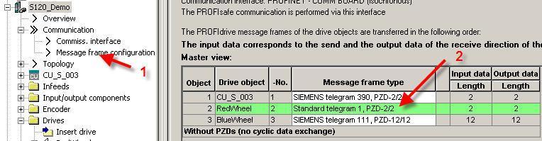 5 Drives Configuration 5 Drives Configuration Commissioning of the S120 drives is not in the scope of this document.