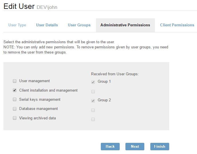 Users and Permissions 7.