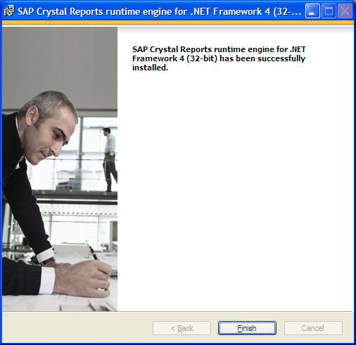 Installing Crystal Reports 13.0 (continued) 4.