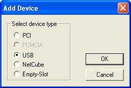 2.3.1 Add a device Please press the button, choose the device type you would like to add. Press OK, then make your settings.