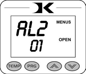 Prepress Alarms The Prepress timer alarm can be adjusted for different beeping patterns.